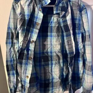 Jumping Beans Multicolor Plaid Button Down Shirt